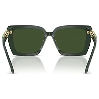 Sunglasses, Square shape, SK6032, Green by SWAROVSKI
