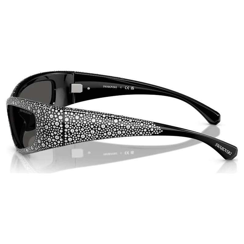 Sunglasses, SK6027, Black by SWAROVSKI