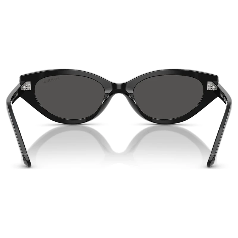 Sunglasses, Cat-Eye shape, SK6030, Black by SWAROVSKI