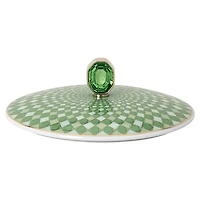 Signum box, Porcelain, Green by SWAROVSKI