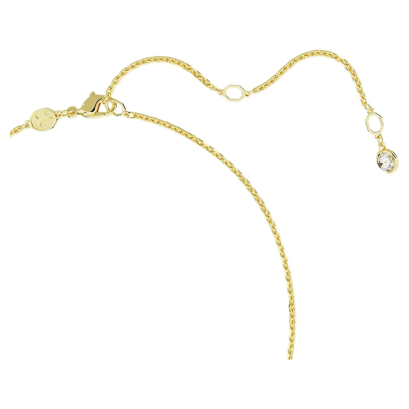 Idyllia SCS pendant, Starfish, Blue, Gold-tone plated by SWAROVSKI