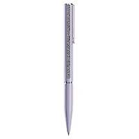 Shimmer ballpoint pen, Purple, Purple lacquered, Chrome plated by SWAROVSKI