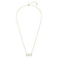 Eternity pendant, Lab-grown diamonds 0.35 ct tw, Mixed shapes, 14K yellow gold by SWAROVSKI