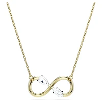 Eternity pendant, Lab-grown diamonds 0.35 ct tw, Mixed shapes, 14K yellow gold by SWAROVSKI