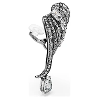The Vienna Collection ear cuffs, Feather, White