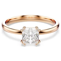 Attract ring, Square cut, White