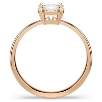 Attract ring, Square cut, White