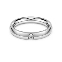 Eternity band ring, Lab-grown diamonds 0.05 ct tw, 14K white gold by SWAROVSKI