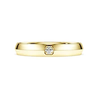 Eternity band ring, Lab-grown diamonds 0.05 ct tw, 14K yellow gold by SWAROVSKI