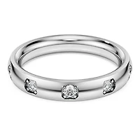 Eternity band ring, Lab-grown diamonds 0.5 ct tw, 14K white gold by SWAROVSKI