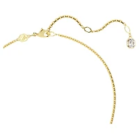 Idyllia pendant, Mixed cuts, Flower, Multicoloured, Gold-tone plated by SWAROVSKI