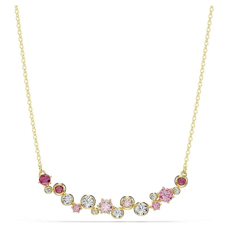 Constella set, Mixed cuts, Multicolored, Gold-tone plated by SWAROVSKI