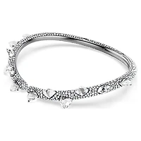 Sublima choker, White, Ruthenium plated by SWAROVSKI