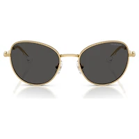 Sunglasses, Cat-eye shape, Gray by SWAROVSKI