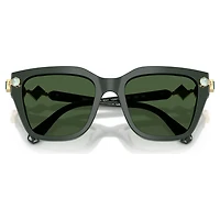 Sunglasses, Square shape, Green by SWAROVSKI