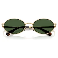 Sunglasses, Oval shape, Green by SWAROVSKI