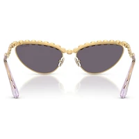 Sunglasses, Cat-Eye shape, Purple by SWAROVSKI