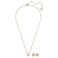 Una Angelic set, Round cut, White