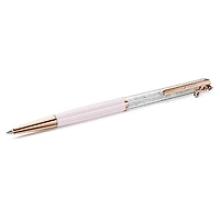 Crystalline ballpoint pen, Infinity, Pink lacquered, rose gold-tone plated by SWAROVSKI
