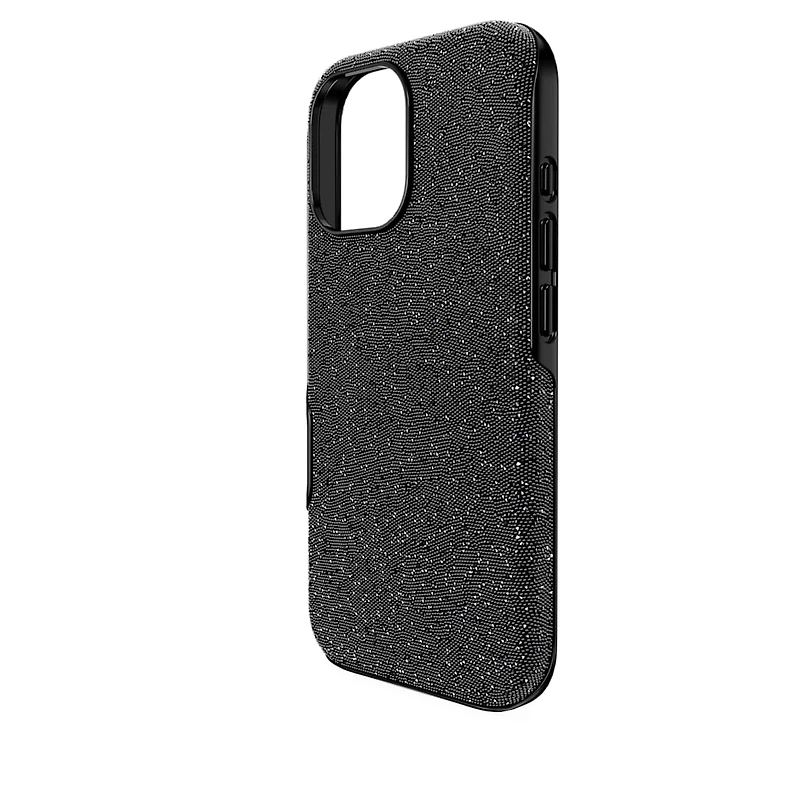 High smartphone case, iPhone® 17, Black by SWAROVSKI