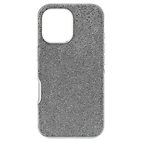 High smartphone case, iPhone® 17, Silver Tone by SWAROVSKI
