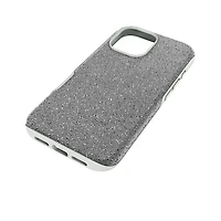 High smartphone case, iPhone® 17, Silver Tone by SWAROVSKI