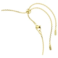 Idyllia necklace, Crystal pearl, Mixed cuts, Flower, Multicoloured, Gold-tone plated by SWAROVSKI