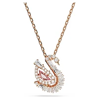 Swan pendant, Mixed cuts, Swan