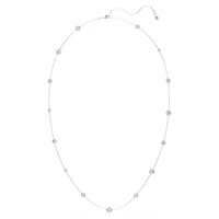 Una Angelic strandage, Round cut, White, Rhodium plated by SWAROVSKI