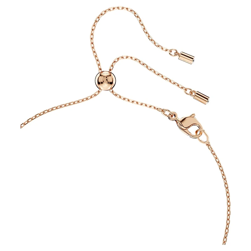 Mesmera set, Pear cut, Round cut, White, Rose gold-tone plated by SWAROVSKI