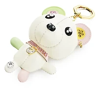Teddy bag charm, Bear, Multicoloured, Gold-tone plated by SWAROVSKI