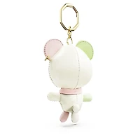 Teddy bag charm, Bear, Multicoloured, Gold-tone plated by SWAROVSKI