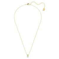 Dextera pendant, White, Gold-tone plated by SWAROVSKI