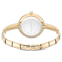 Sublima bangle watch, Swiss Made, Metal bracelet, gold tone