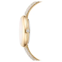 Sublima bangle watch, Swiss Made, Metal bracelet, gold tone