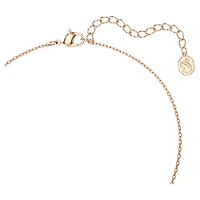 Bella V set, Round cut, White, Rose gold-tone plated by SWAROVSKI