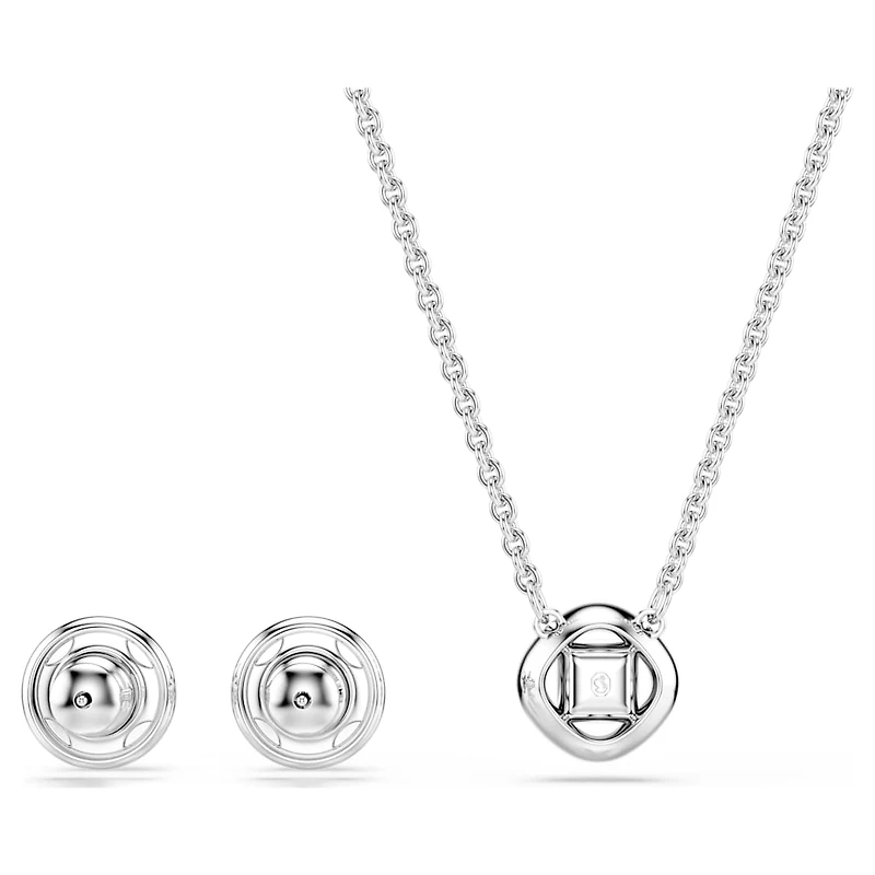 Una Angelic set, Round cut, White