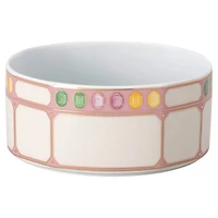 Idyllia cereal bowl, Porcelain, Crystal print motif, gemstone, Multicoloured by SWAROVSKI