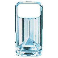 High smartphone case, Crystal effect, iPhone® 17 Pro, Blue by SWAROVSKI