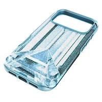 High smartphone case, Crystal effect, iPhone® 17 Pro, Blue by SWAROVSKI