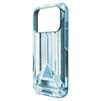 High smartphone case, Crystal effect, iPhone® 17 Pro, Blue by SWAROVSKI