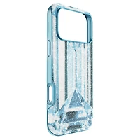High smartphone case, Crystal effect, iPhone® 17 Pro Max, Blue by SWAROVSKI