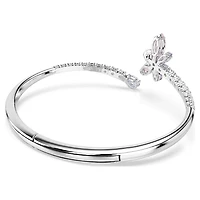 Ariana Grande x Swarovski bangle, Mixed cuts, Dragonfly, Multicoloured, Rhodium plated by SWAROVSKI