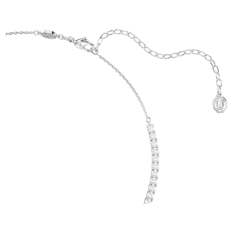 Ariana Grande x Swarovski necklace, Mixed cuts, Dragonfly, Multicoloured, Rhodium plated by SWAROVSKI