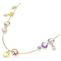Gema strandage, Mixed cuts, Multicoloured, Gold-tone plated by SWAROVSKI