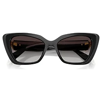 Sunglasses, Cat-Eye shape, SK6047, Black by SWAROVSKI