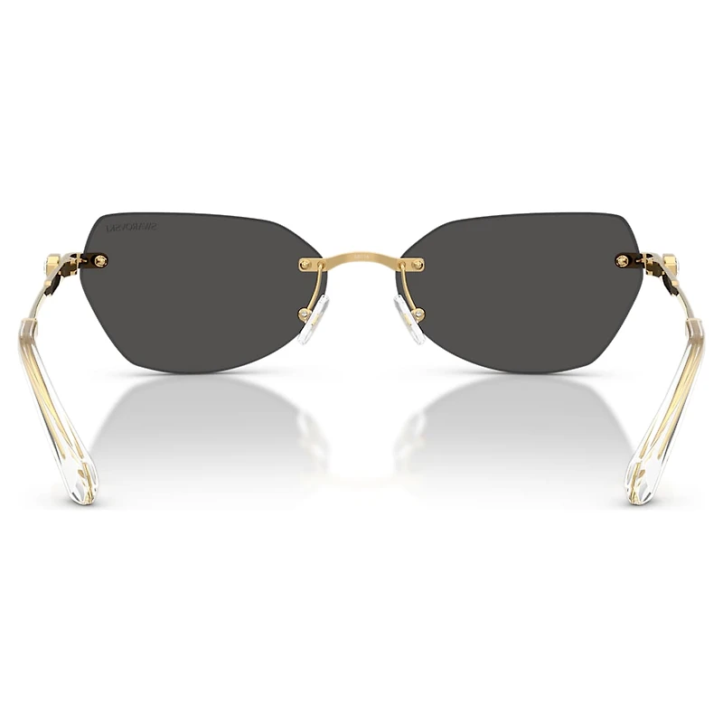 Sunglasses, Pillow shape, SK7038, Gold tone by SWAROVSKI