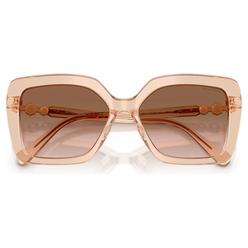 Sunglasses, Square shape, SK6049, Beige by SWAROVSKI