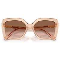 Sunglasses, Square shape, SK6049, Beige by SWAROVSKI