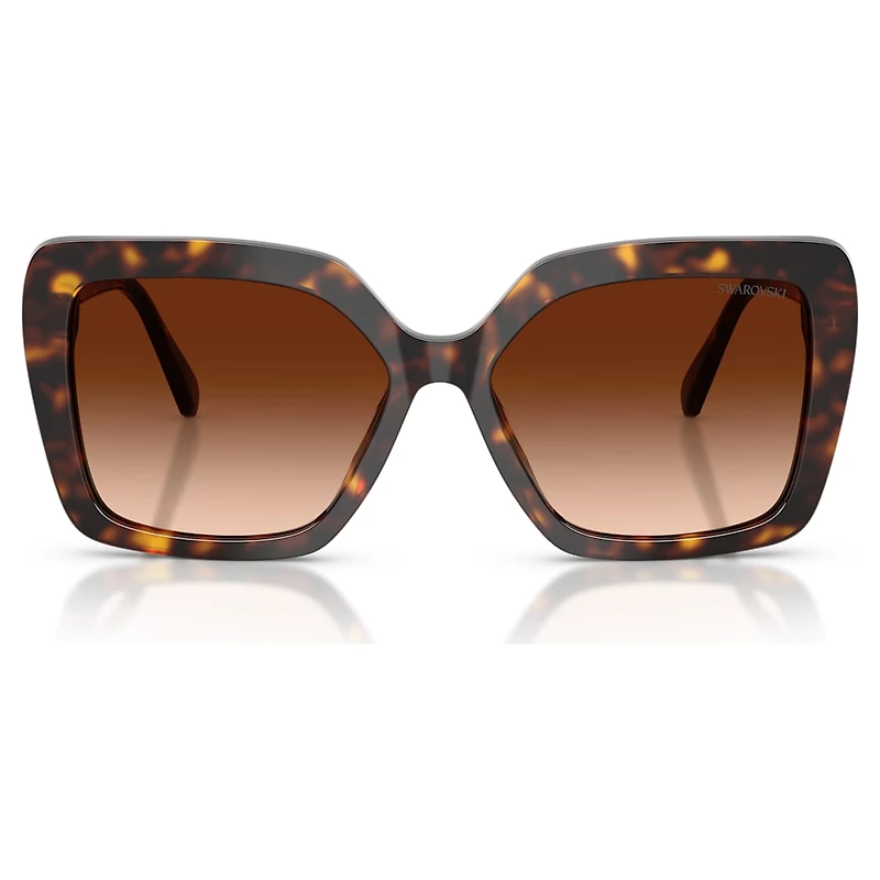Sunglasses, Square shape, SK6049, Brown by SWAROVSKI